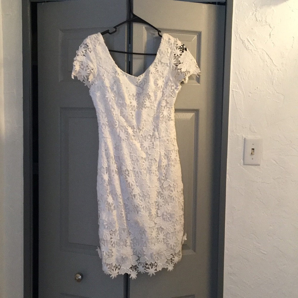 Lilly Pulitzer Dress with White Embellishments